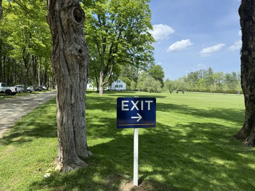 Campus wayfinding for drivers