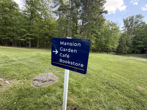 Campus Wayfinding sign