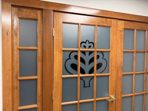 Frosted Window Decals