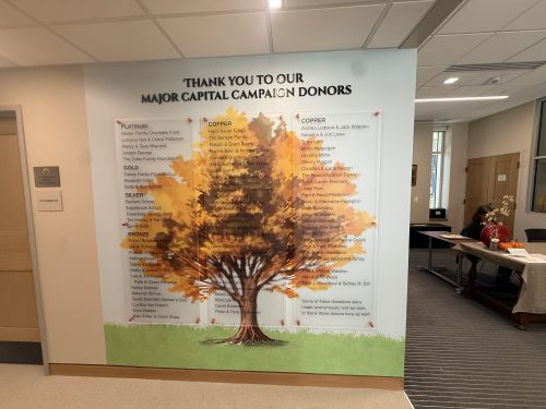 Library Donor Wall