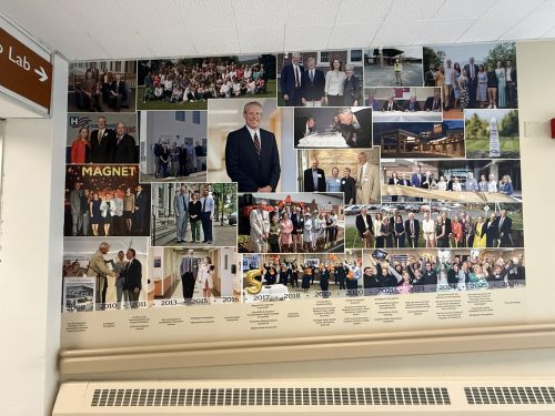 Hospital History Wall Mural